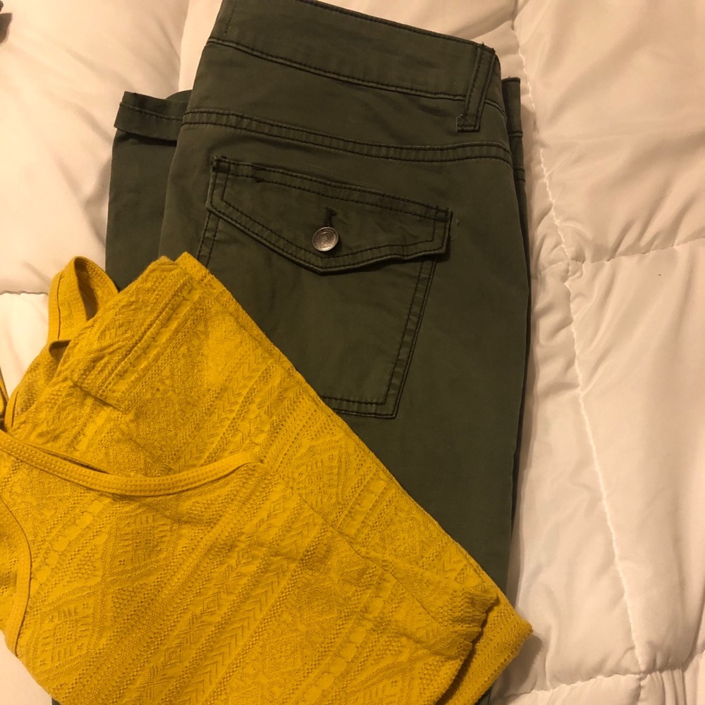 Pants-tank set